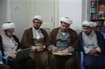 گزارش تصویری دیدار مدیر و دانش‌پژوهان گروه‌علوم و معارف‌قرآن و حدیث  مرکز آخوند خراسانی دفتر تبلیغات اسلامی خراسان رضوی با آیت‌الله مدرسی