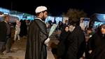 حضور تبلیغی گروه لبیک از دفتر تبلیغات اسلامی خراسان رضوی در جمع زائرین پیاده مشهد الرضا در ایستگاه جوادالائمه