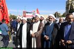 حضور رییس و مسؤلان دفتر تبلیغات اسلامی اصفهان در راهپیمایی یوم الله 13 آبان