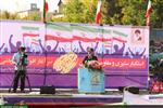 حضور رییس و مسؤلان دفتر تبلیغات اسلامی اصفهان در راهپیمایی یوم الله 13 آبان
