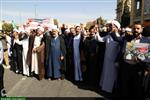 حضور رییس و مسؤلان دفتر تبلیغات اسلامی اصفهان در راهپیمایی یوم الله 13 آبان